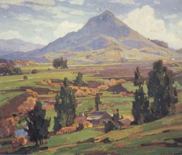 William Wendt The Soil oil painting image